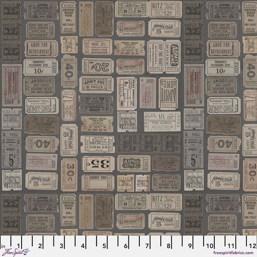 Tim Holtz Charcoal - Tickets