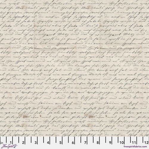 Tim Holtz Charcoal - Handwriting