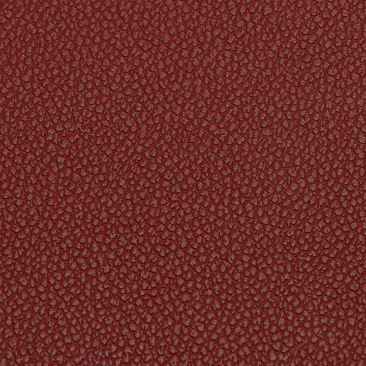 CHERRY PEBBLE FAUX LEATHER 18" x 25"