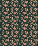 Porch Swing Floral Minky Blanket - 60x72