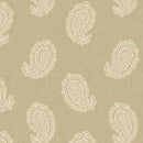 Stash Happy - Quilting Fabric Wideback - Paisley - Beige
