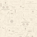 Bee Script - Cream - 108"