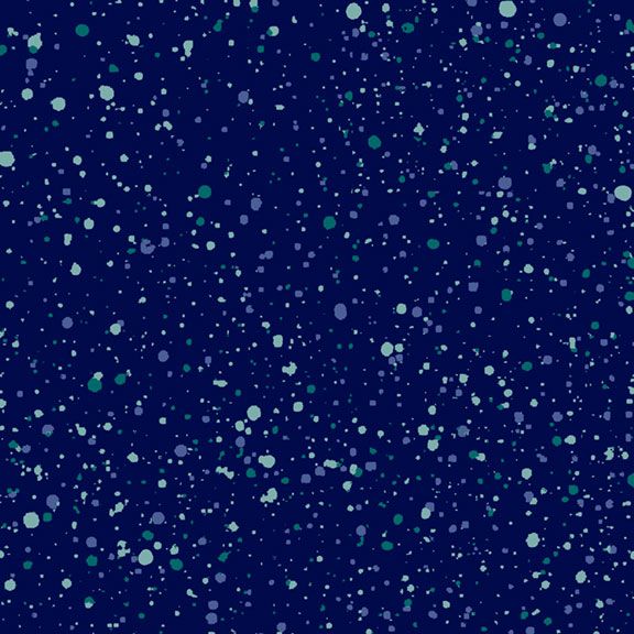 Splatter - Navy - 108"