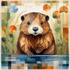 Woodland Animals Collection  - Paper Card - Baby Beaver