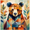 Woodland Animals Collection - Paper Card - Baby Brown Bear
