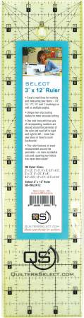 Non-Slip Ruler 3in x 12in