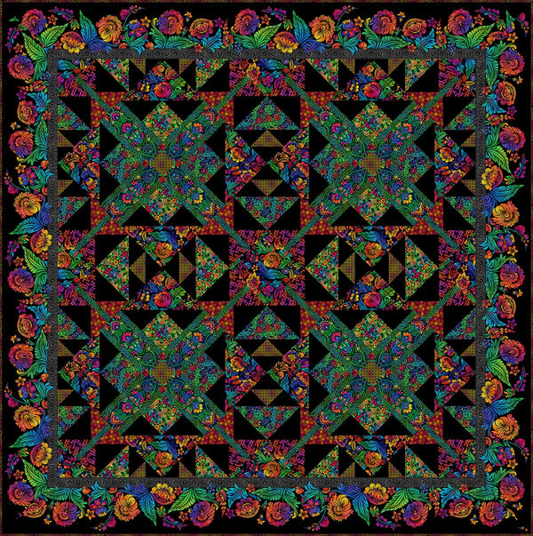 Vivid Quilt - Multi Color