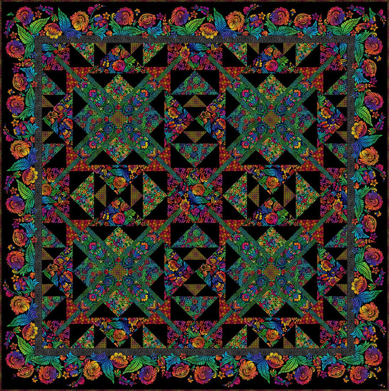 Vivid Quilt - Multi Color