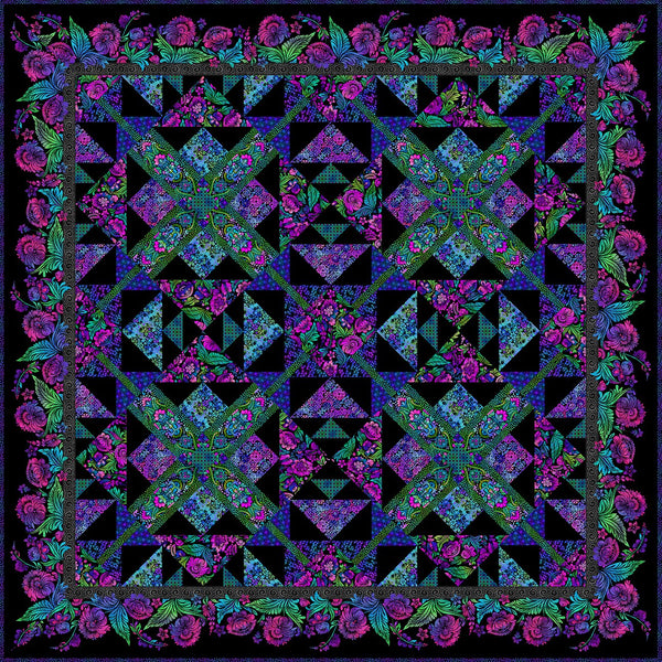 Vivid Quilt - PURPLE