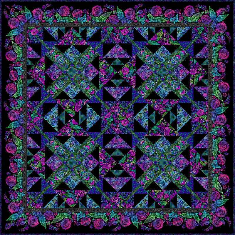 Vivid Quilt - PURPLE