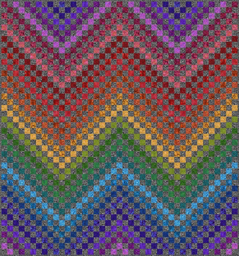 Prism II Waves of Color Pattern