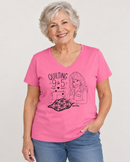 Pre-Order Quilting 9 to 5 T-Shirts Pink