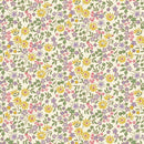 AUNT GRACE GOES SCRAPPY- Quilting Fabric Wideback - Garden- Mulit