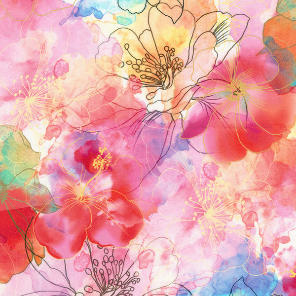 Flowers Blossom 108" - SRKDX-22687-106