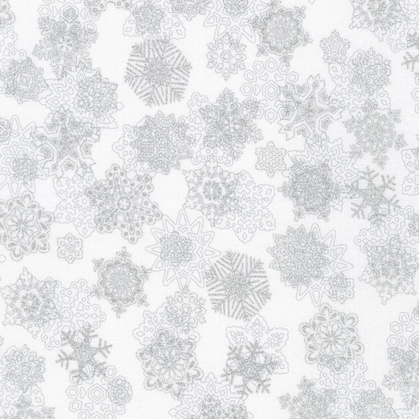 Holiday Flourish - Snow Flower - Snowflakes Ice