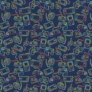 Game Over – Console Controllers – Cotton - Navy