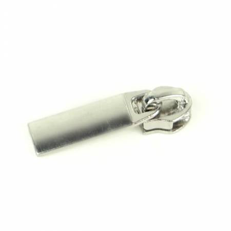Four Rectangle Zipper Pulls - Nickel