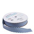 Riley Blake Designs Single-Fold Quilt Binding 1/8" Stripe Denim