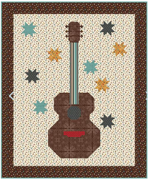 Cowboys Country Song Quilt Kit