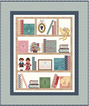 Machine Embroidery Jane Austen Library Quilt