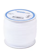 Fold-over Elastic 3/4in x 1YD White