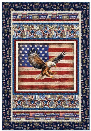 Honor To Serve-Marines Quilt Kit