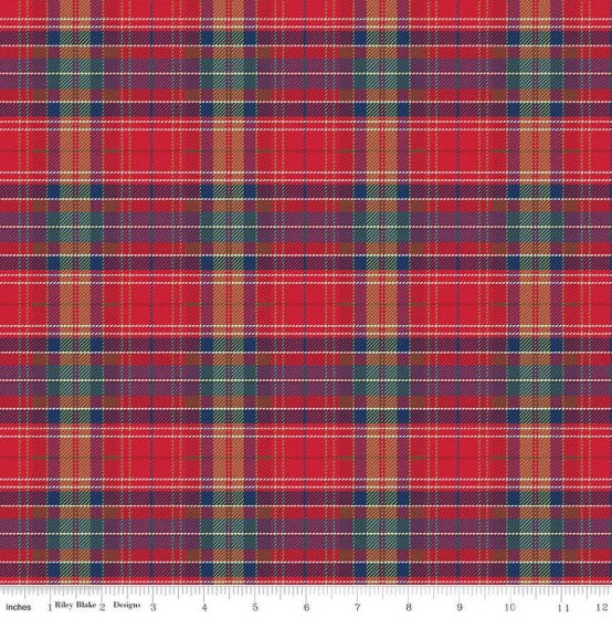 More Christmas Wishes - Lumberjack Red