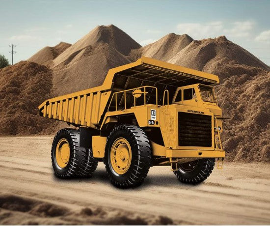 Caterpillar® 100 Years - 35 1/2" x 43" Truck Panel
