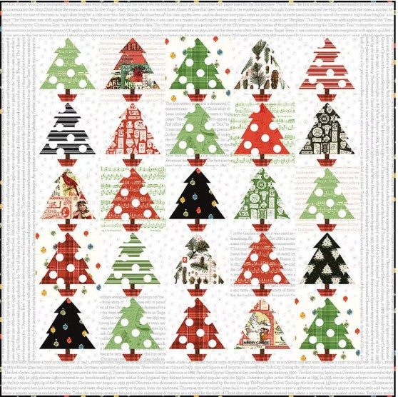 Classic Christmas - Tannenbaum Patch Quilt Kit