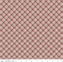Evening on the Prairie - Prairie Plaid Dusty Rose