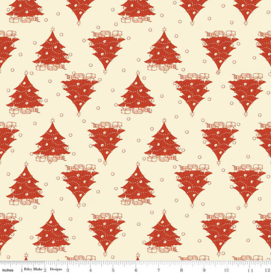 Classic Christmas - Trees Parchment