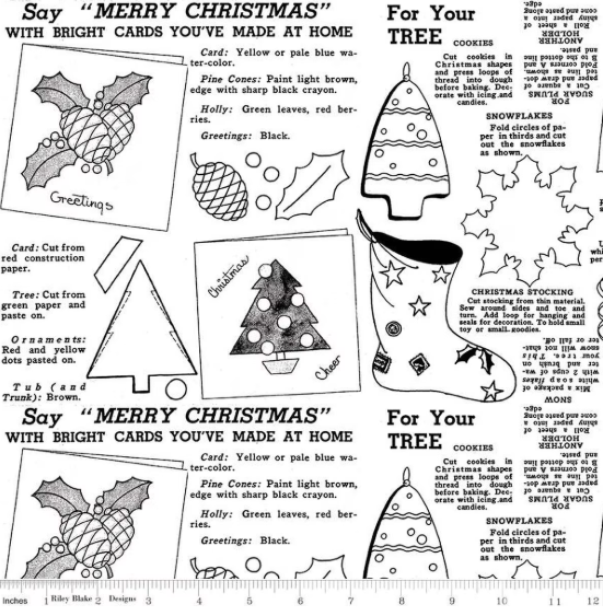 Classic Christmas - Handmade White
