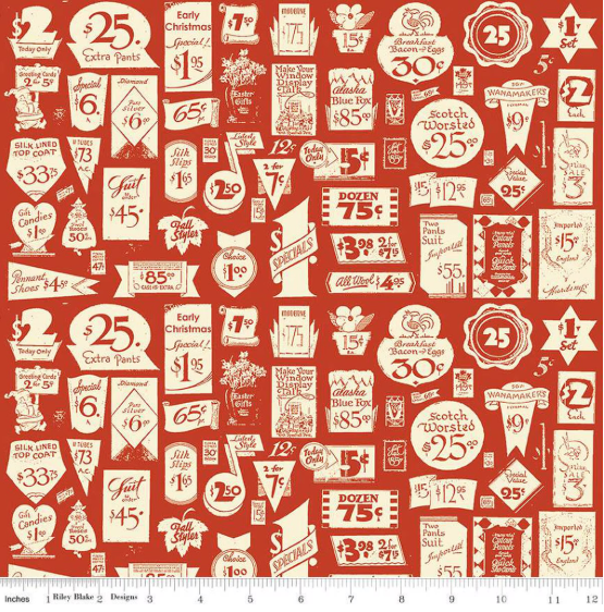 Classic Christmas - Gift Tags Red