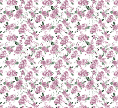 Garden Bouquet Quilting Cuddle - Snow