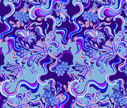 Wanderlust Paisley Quilting Cuddle - Blue