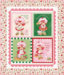 Pre-Order Strawberry Shortcake™ Panel Quilt Kit