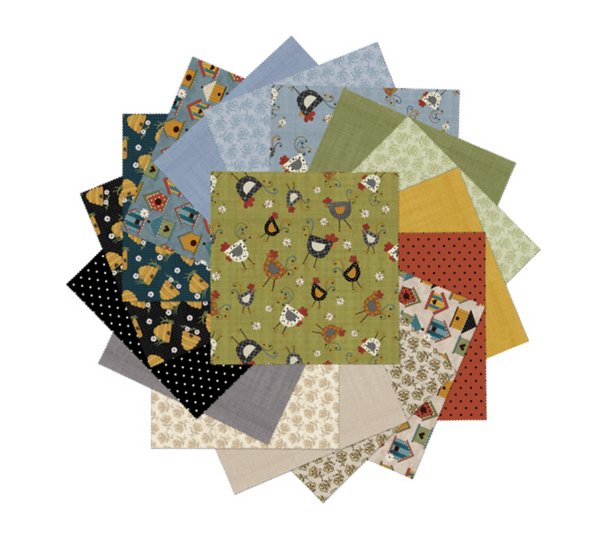 Prairie Chicks 10x10 Squares