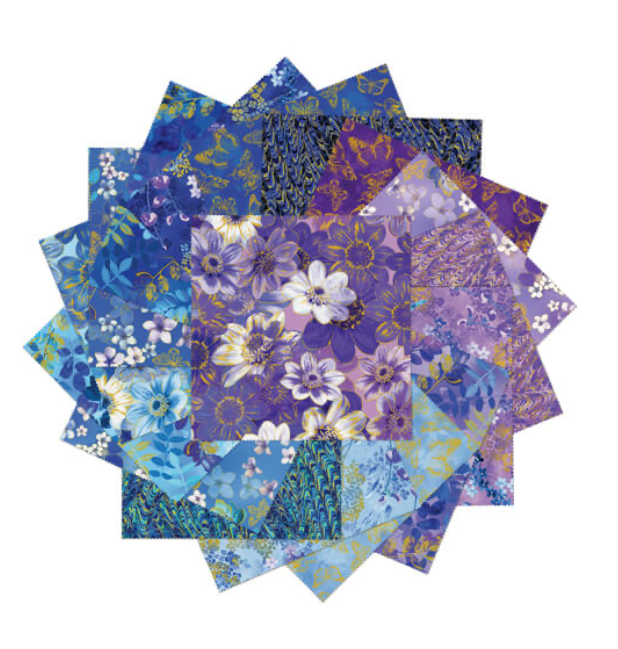 Metallic Impressions 10x10 Squares