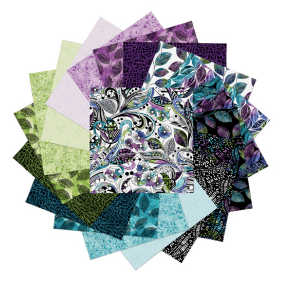 Go With the Flow 10x10 Squares