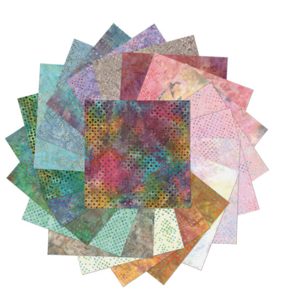 Bali Dot Craze 10x10 Squares