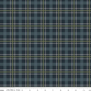 Flannel Cretaceous Plaid -Quilting Cotton Fabric- Navy