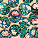 Serenity Circle Vignettes - Pale Peach
