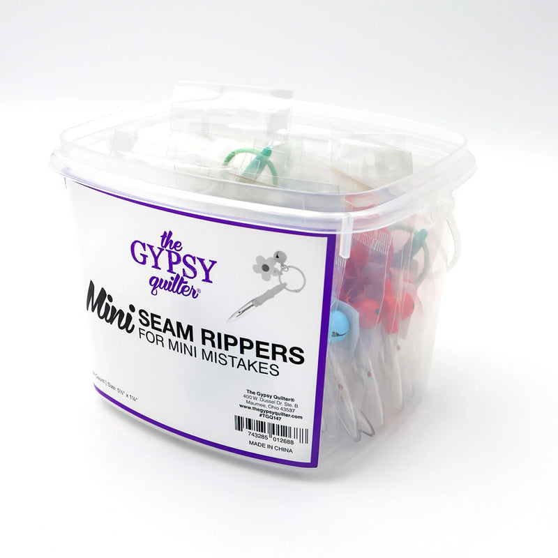 Gypsy Quilter Mini Seam Ripper Floral Keychain Assortment