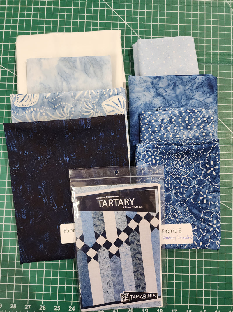 Tartary Kit - Blue Batik