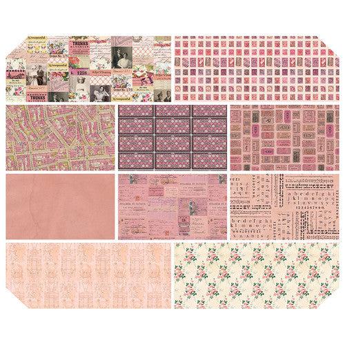 Tim Holtz Palette Pink Fat Quarter Bundle