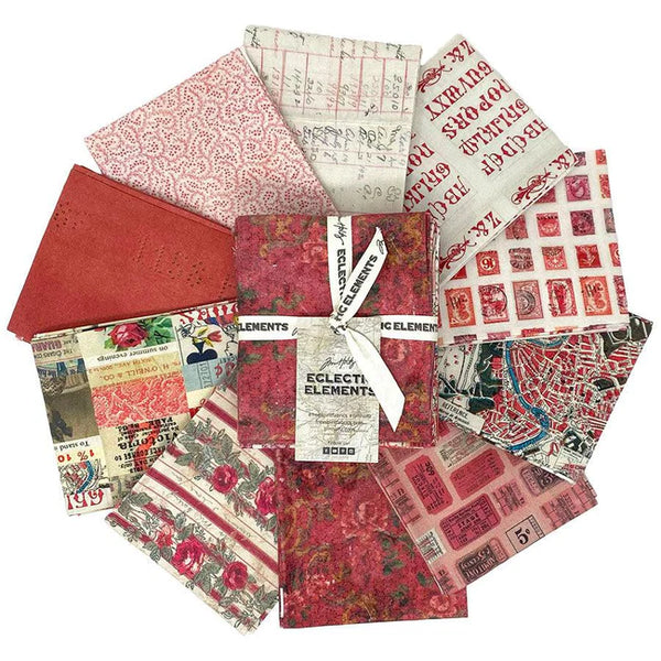 Tim Holtz Palette Red Fat Quarter Bundle