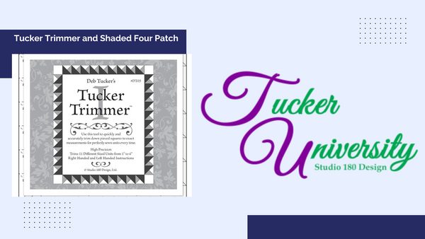 Tucker University 2024 - Freshman Year  Month 1 - Tucker Trimmer and Shaded Four Patch