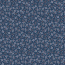 Stripes and Stars Small Floral-Blue