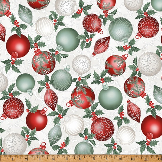 Christmas Splendor Winter-Cherry-Silver