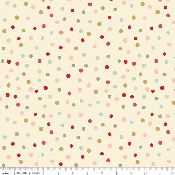 Glisten Dots Eggnog - 108"